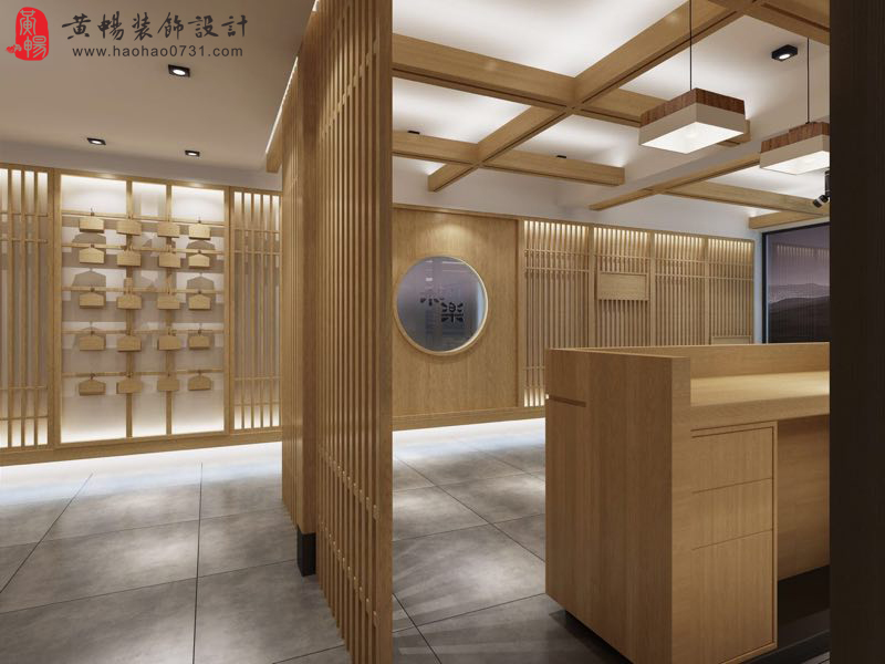 长沙寿司店面装修设计