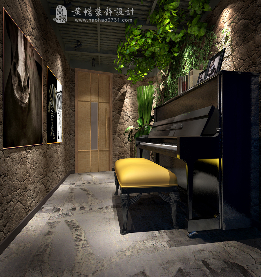 VIP钢琴房装修设计效果图