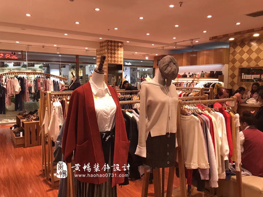 女装店，女装店面设计，装修，施工